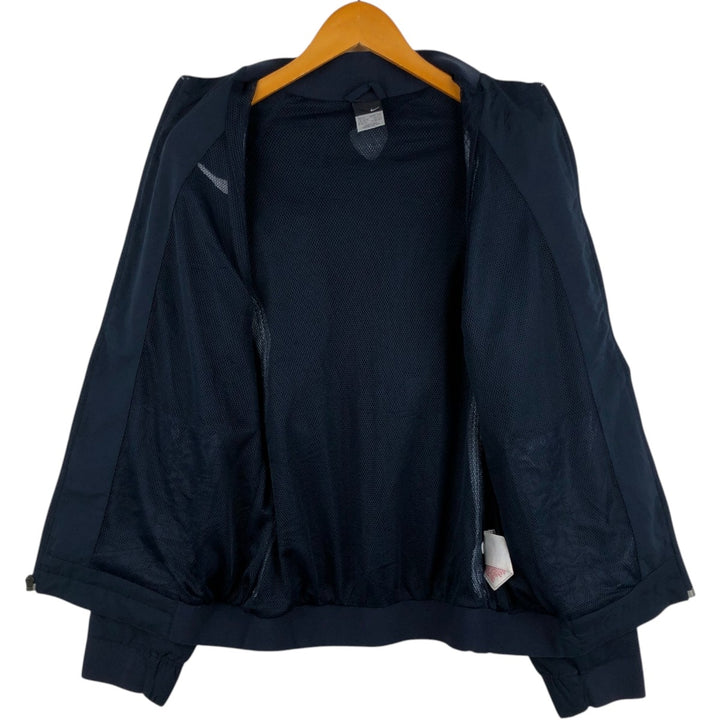 Nike windbreaker, men's size M polyester navy blue type Vintage Second Hand