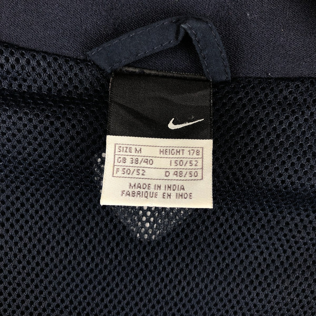 Nike windbreaker, men's size M polyester navy blue type Vintage Second Hand