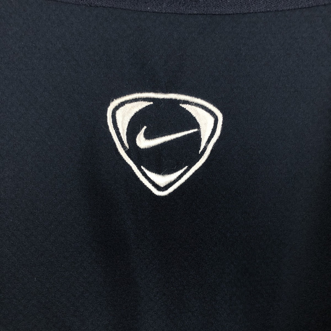 Nike windbreaker, men's size M polyester navy blue type Vintage Second Hand