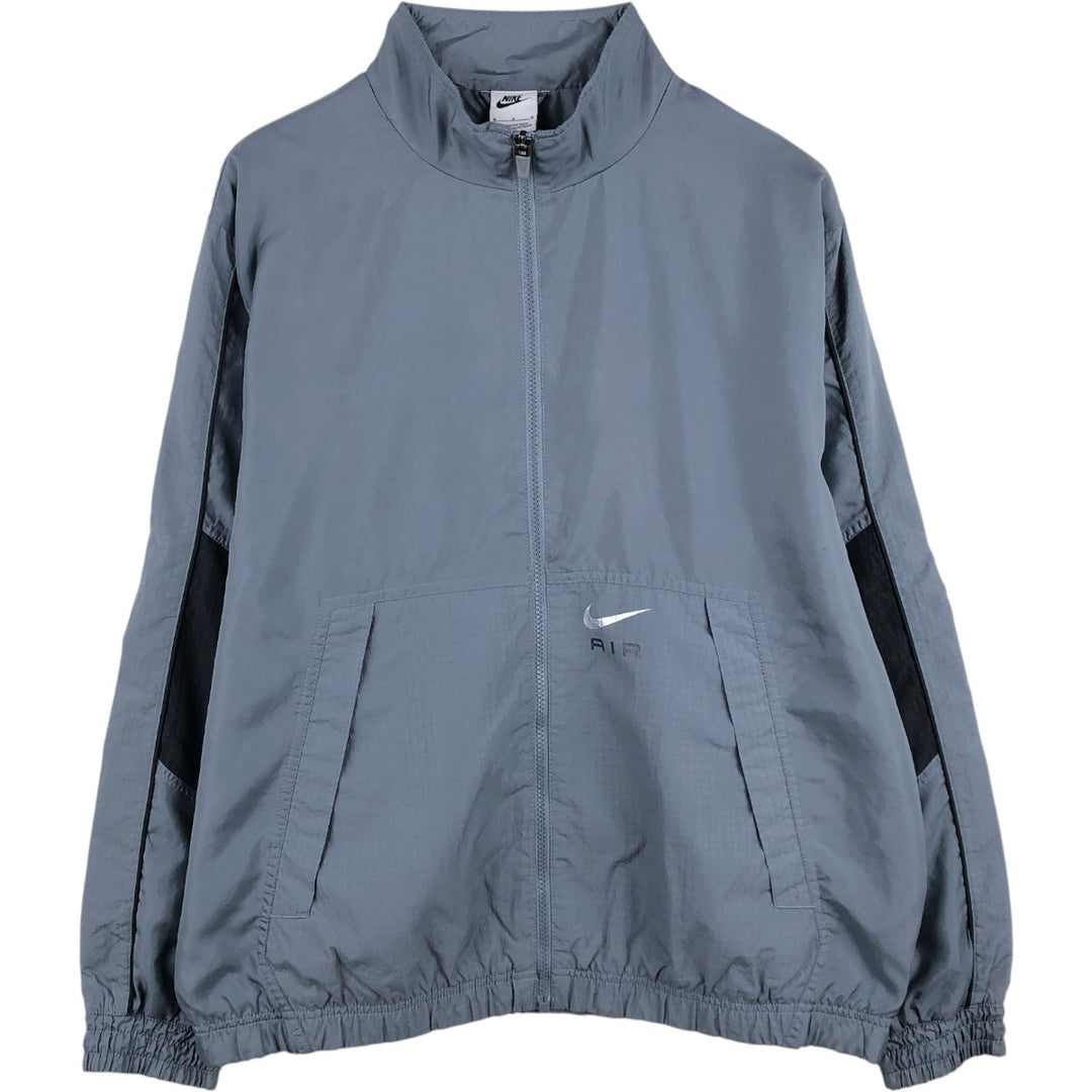 Nike AIR Windbreaker, Men's Size M (equivalent) polyester gray type Vintage Second Hand