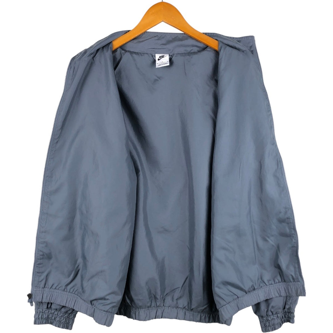 Nike AIR Windbreaker, Men's Size M (equivalent) polyester gray type Vintage Second Hand