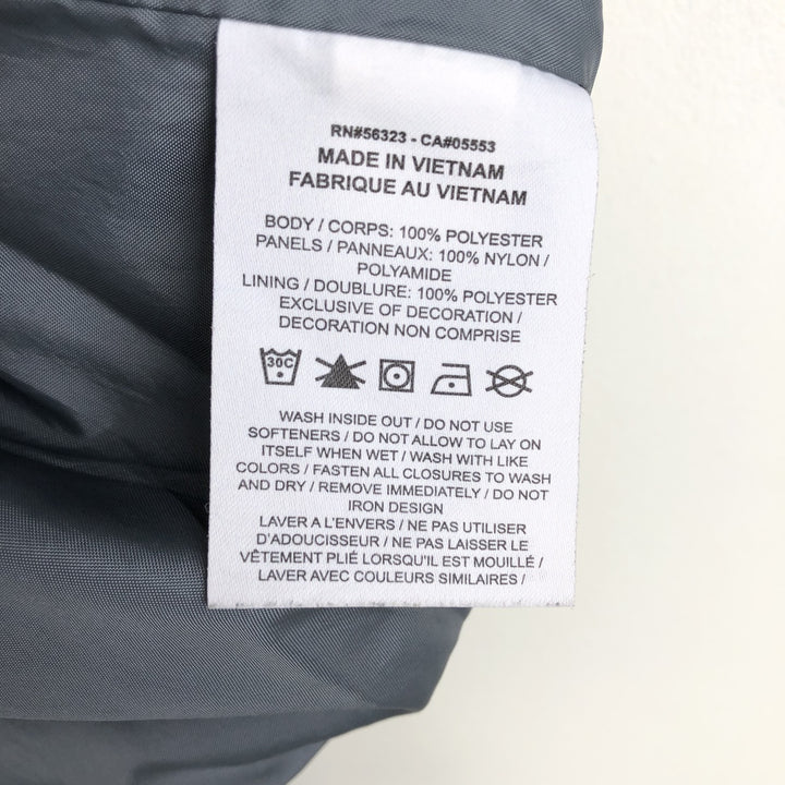 Nike AIR Windbreaker, Men's Size M (equivalent) polyester gray type Vintage Second Hand