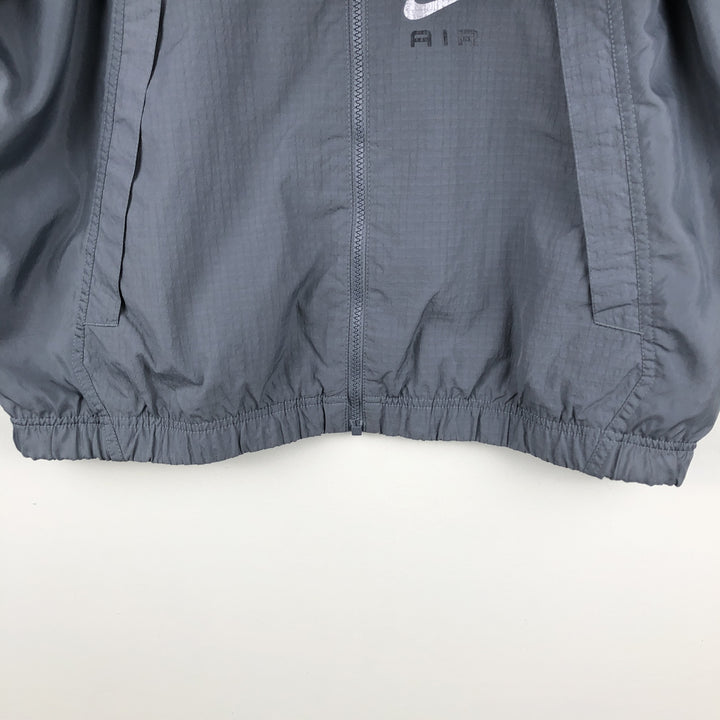 Nike AIR Windbreaker, Men's Size M (equivalent) polyester gray type Vintage Second Hand
