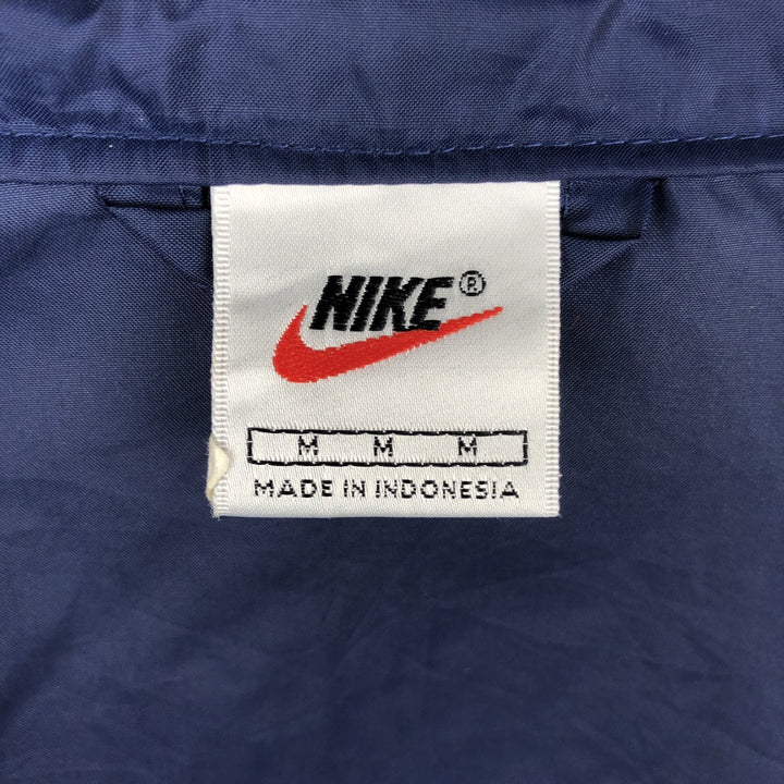 90'S Nike NIKE Nylon Jacket Men's M Size Vintage Nylon navy blue type Vintage Second Hand