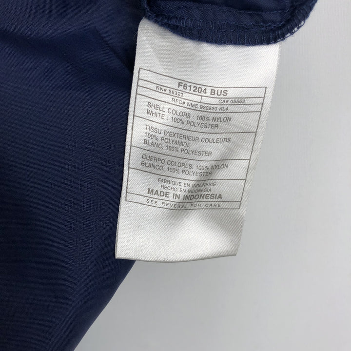 90'S Nike NIKE Nylon Jacket Men's M Size Vintage Nylon navy blue type Vintage Second Hand