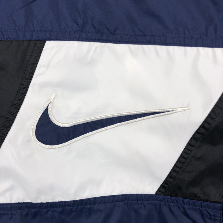 90'S Nike NIKE Nylon Jacket Men's M Size Vintage Nylon navy blue type Vintage Second Hand