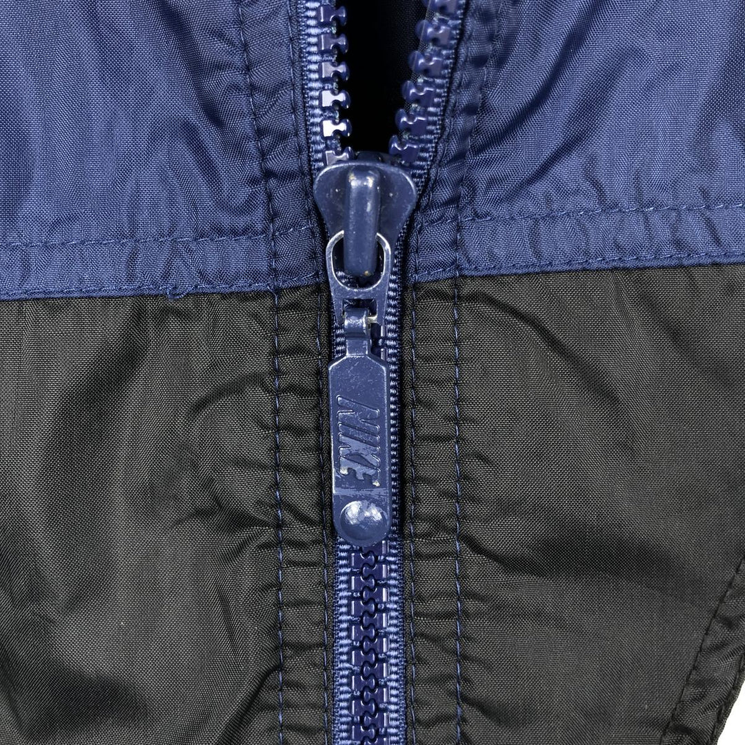 90'S Nike NIKE Nylon Jacket Men's M Size Vintage Nylon navy blue type Vintage Second Hand