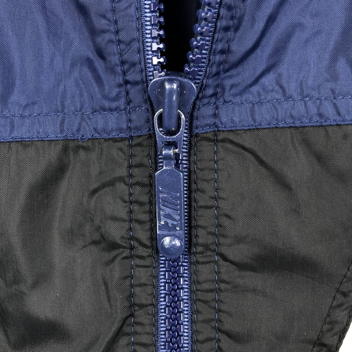 90'S Nike NIKE Nylon Jacket Men's M Size Vintage Nylon navy blue type Vintage Second Hand