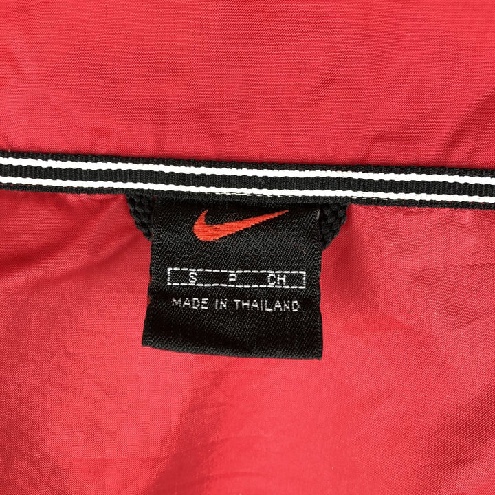 90s-00'S Nike windbreaker, men's size S (approx.) polyester red type Vintage Second Hand