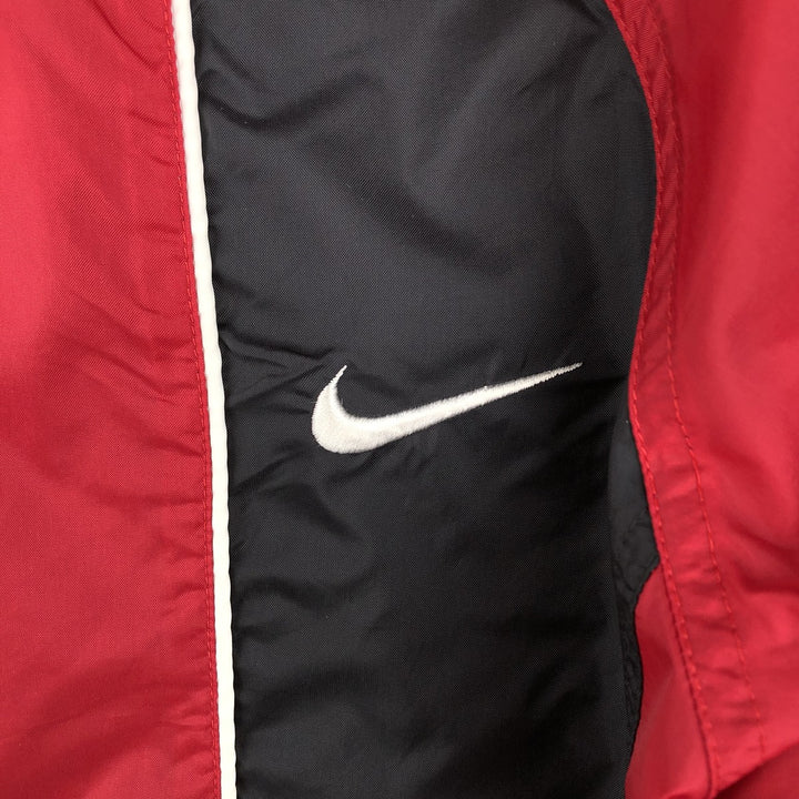 90s-00'S Nike windbreaker, men's size S (approx.) polyester red type Vintage Second Hand