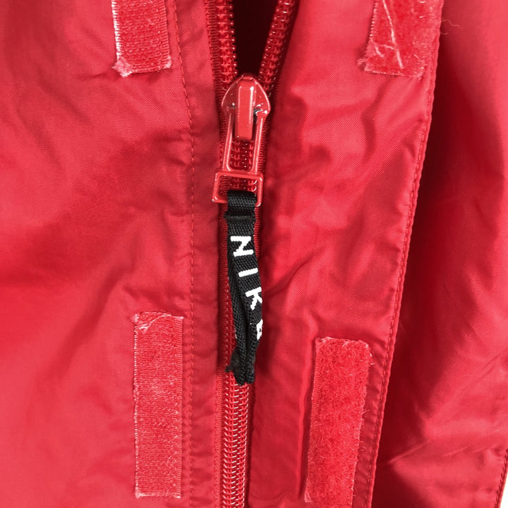 90s-00'S Nike windbreaker, men's size S (approx.) polyester red type Vintage Second Hand