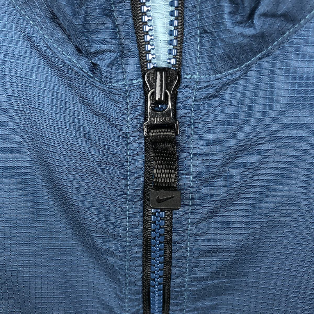 Nike ACG Ripstop Anorak Jacket, Men's XXL (approx.) Nylon blue type Vintage Second Hand