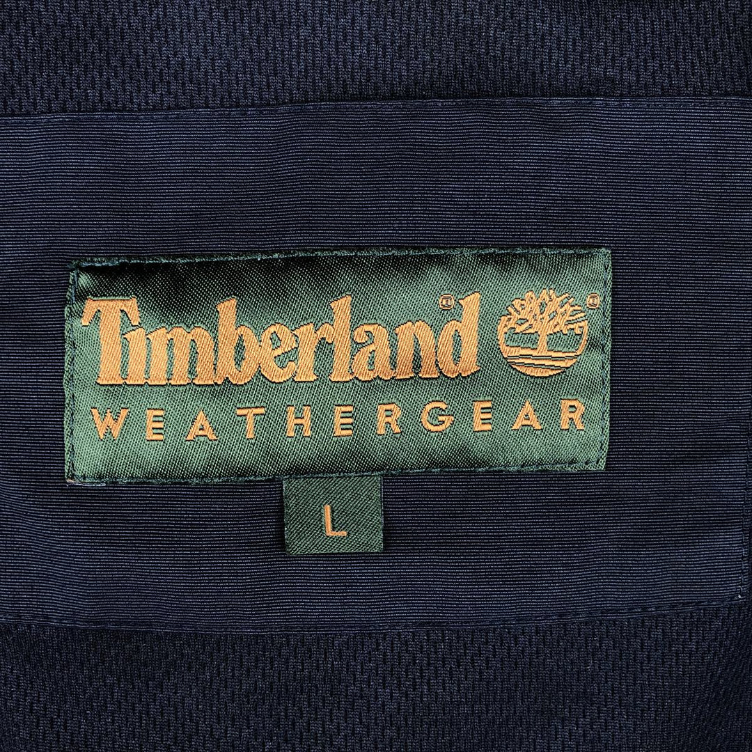 90s-00'S Timberland Weathergear Nylon Jacket, Men's Size L (approx.), Vintage Nylon black type Vintage Second Hand