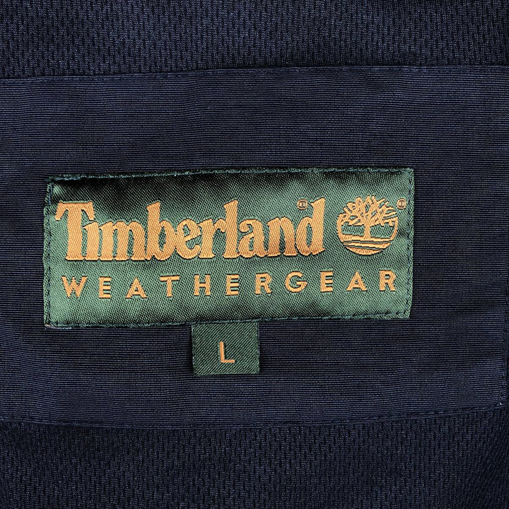 90s-00'S Timberland Weathergear Nylon Jacket, Men's Size L (approx.), Vintage Nylon black type Vintage Second Hand