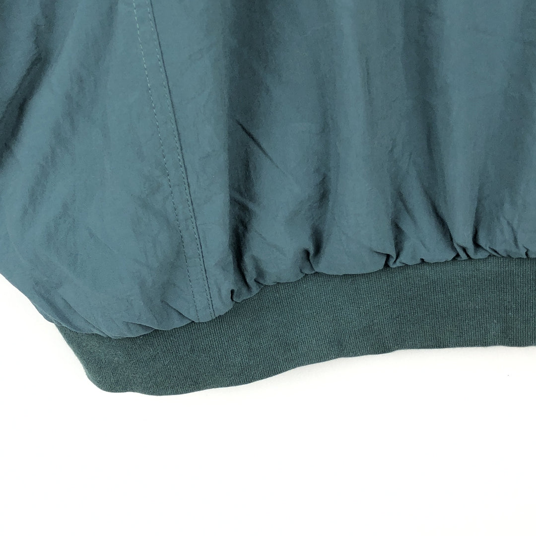 Dockers Golf Half-Snap Nylon Jacket, Men's Size XL (approx.) Nylon green type Vintage Second Hand