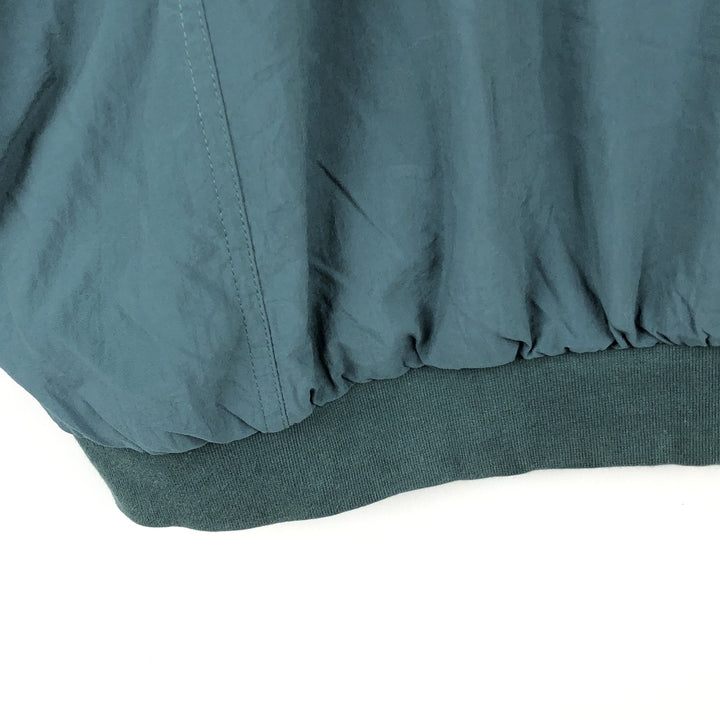 Dockers Golf Half-Snap Nylon Jacket, Men's Size XL (approx.) Nylon green type Vintage Second Hand