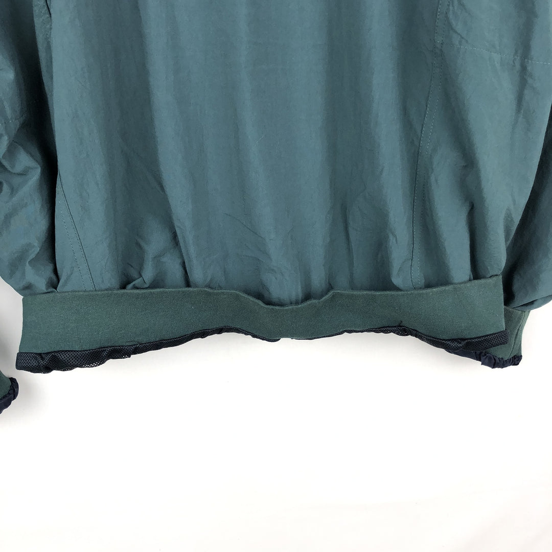 Dockers Golf Half-Snap Nylon Jacket, Men's Size XL (approx.) Nylon green type Vintage Second Hand