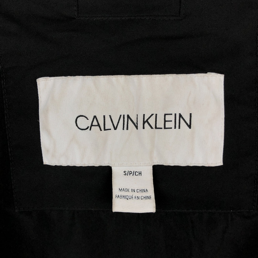 Calvin Klein windbreaker, men's size S (equivalent) cotton black type Vintage Second Hand