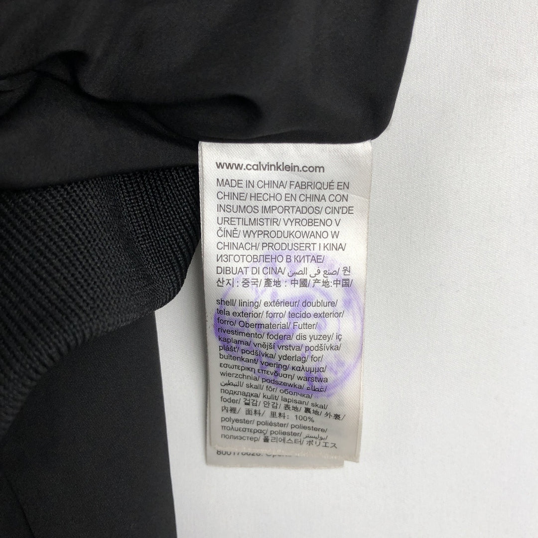 Calvin Klein windbreaker, men's size S (equivalent) cotton black type Vintage Second Hand