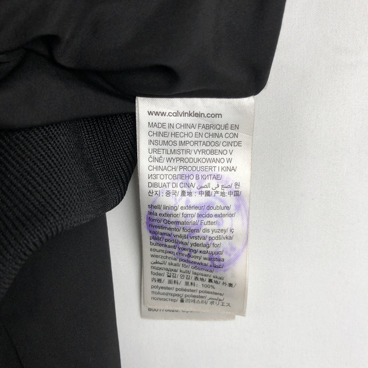 Calvin Klein windbreaker, men's size S (equivalent) cotton black type Vintage Second Hand