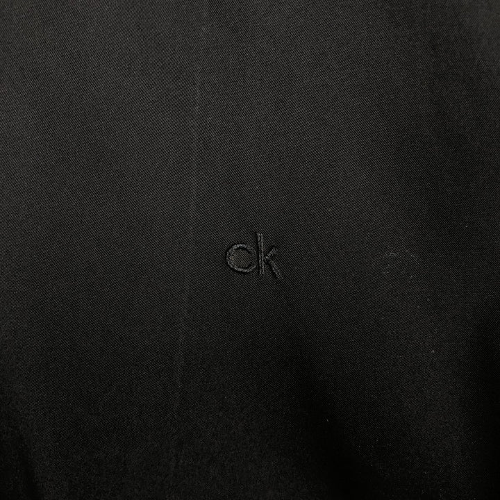 Calvin Klein windbreaker, men's size S (equivalent) cotton black type Vintage Second Hand