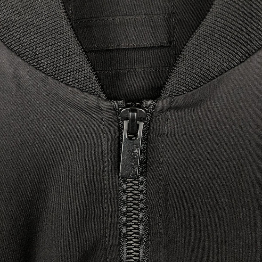 Calvin Klein windbreaker, men's size S (equivalent) cotton black type Vintage Second Hand