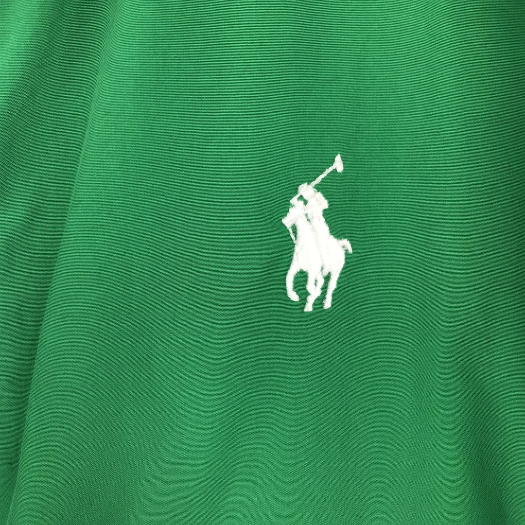 Ralph Lauren POLO RALPH LAUREN nylon parka, men's size M Nylon green type Vintage Second Hand