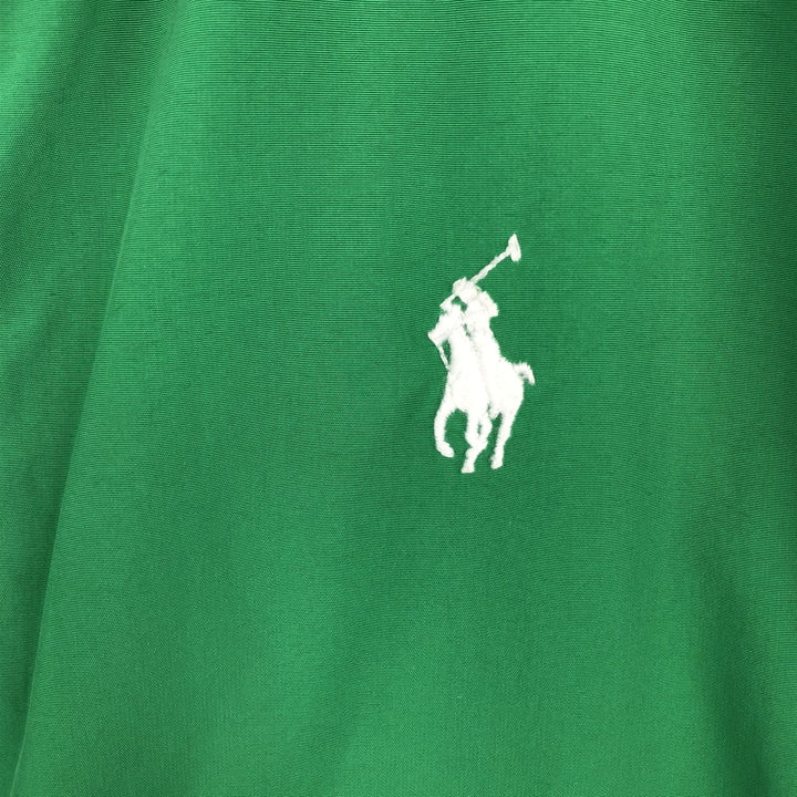 Ralph Lauren POLO RALPH LAUREN nylon parka, men's size M Nylon green type Vintage Second Hand