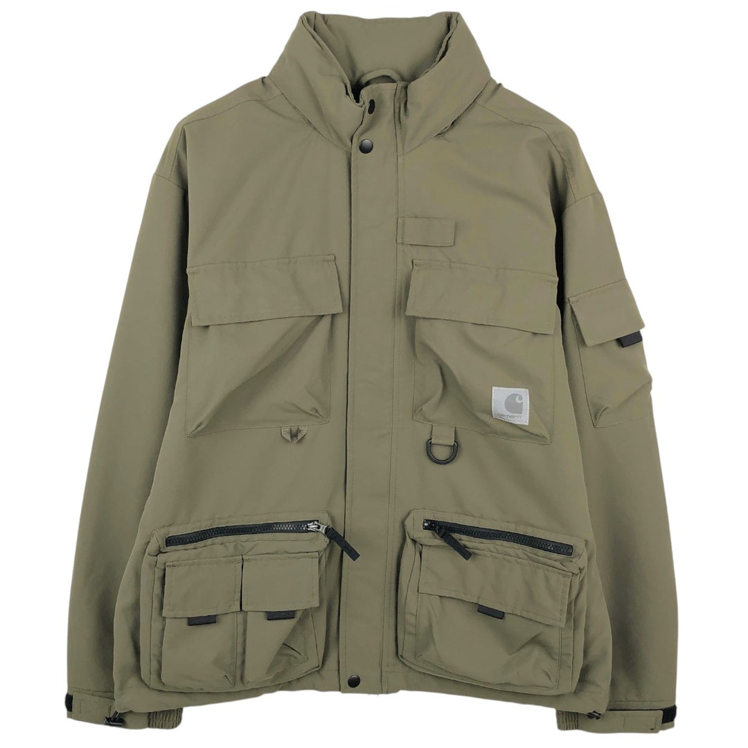Carhartt WORK IN PROGRESS ELMWOOD JACKET Windbreaker (Men's Size M) polyester Khaki type Vintage Second Hand