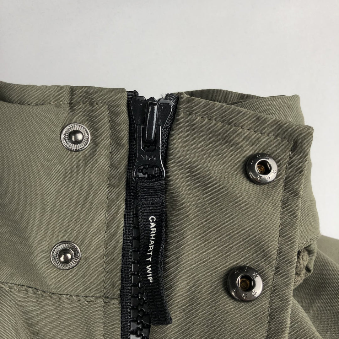 Carhartt WORK IN PROGRESS ELMWOOD JACKET Windbreaker (Men's Size M) polyester Khaki type Vintage Second Hand