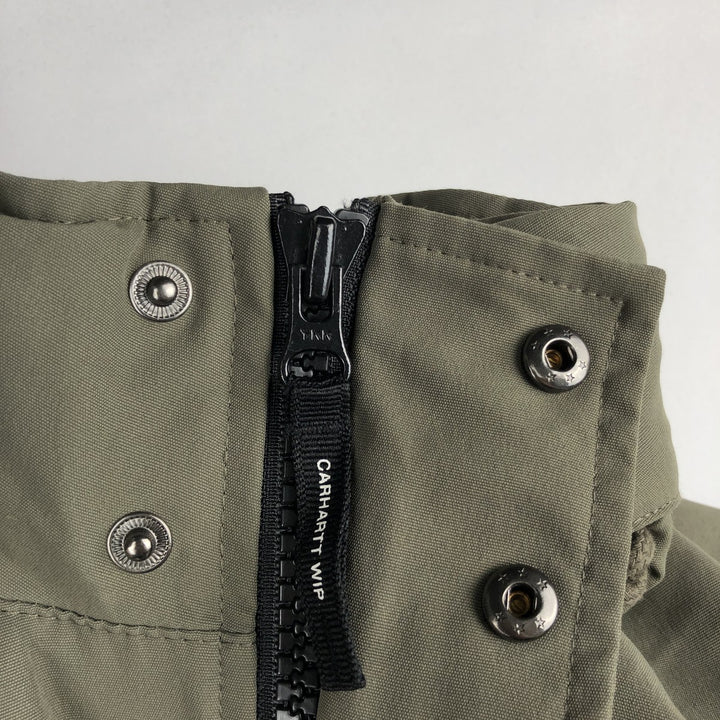 Carhartt WORK IN PROGRESS ELMWOOD JACKET Windbreaker (Men's Size M) polyester Khaki type Vintage Second Hand