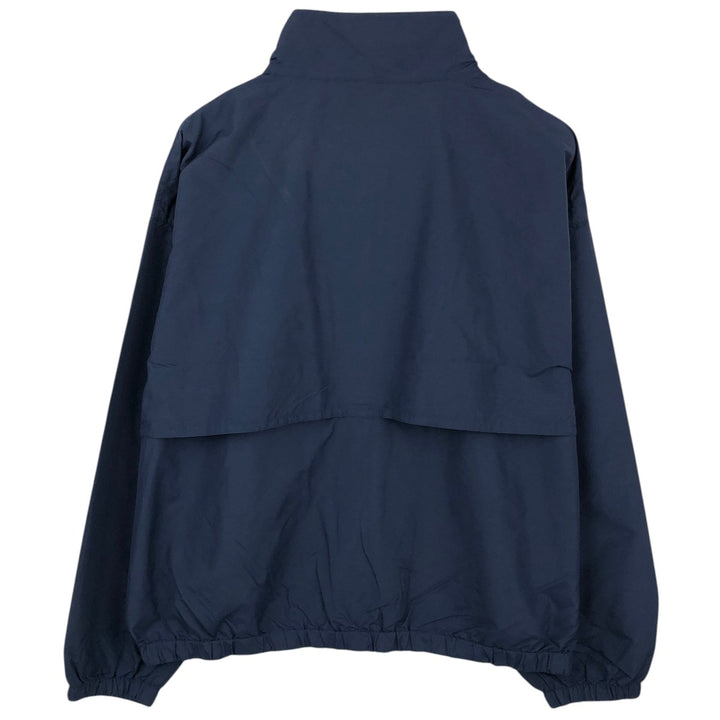2000'S Lands' End nylon jacket, men's size XL (approx.) Nylon navy blue type Vintage Second Hand