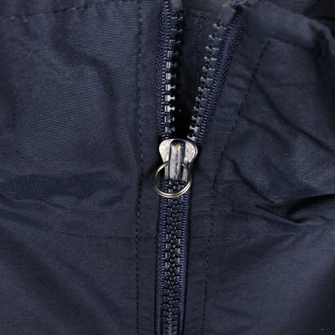 2000'S Lands' End nylon jacket, men's size XL (approx.) Nylon navy blue type Vintage Second Hand