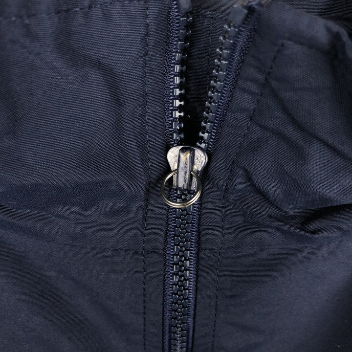 2000'S Lands' End nylon jacket, men's size XL (approx.) Nylon navy blue type Vintage Second Hand