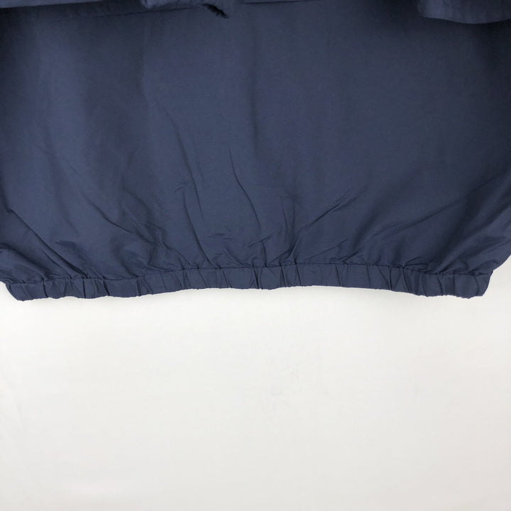2000'S Lands' End nylon jacket, men's size XL (approx.) Nylon navy blue type Vintage Second Hand