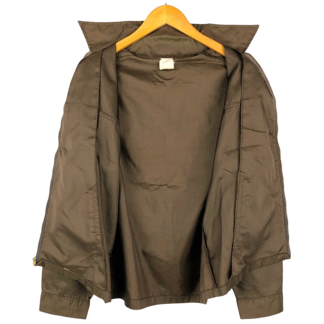 ~90'S Unitog Nylon Jacket, Men's Size L (approx.), Vintage Nylon brown type Vintage Second Hand