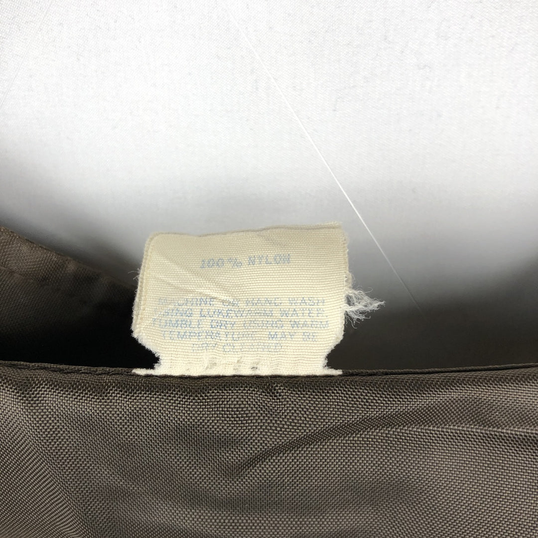 ~90'S Unitog Nylon Jacket, Men's Size L (approx.), Vintage Nylon brown type Vintage Second Hand