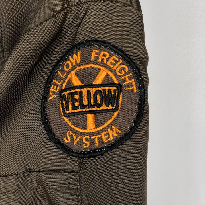~90'S Unitog Nylon Jacket, Men's Size L (approx.), Vintage Nylon brown type Vintage Second Hand