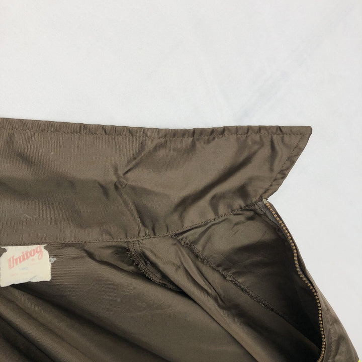 ~90'S Unitog Nylon Jacket, Men's Size L (approx.), Vintage Nylon brown type Vintage Second Hand