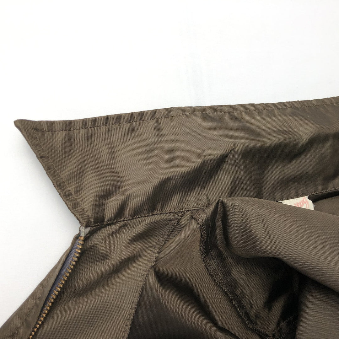 ~90'S Unitog Nylon Jacket, Men's Size L (approx.), Vintage Nylon brown type Vintage Second Hand