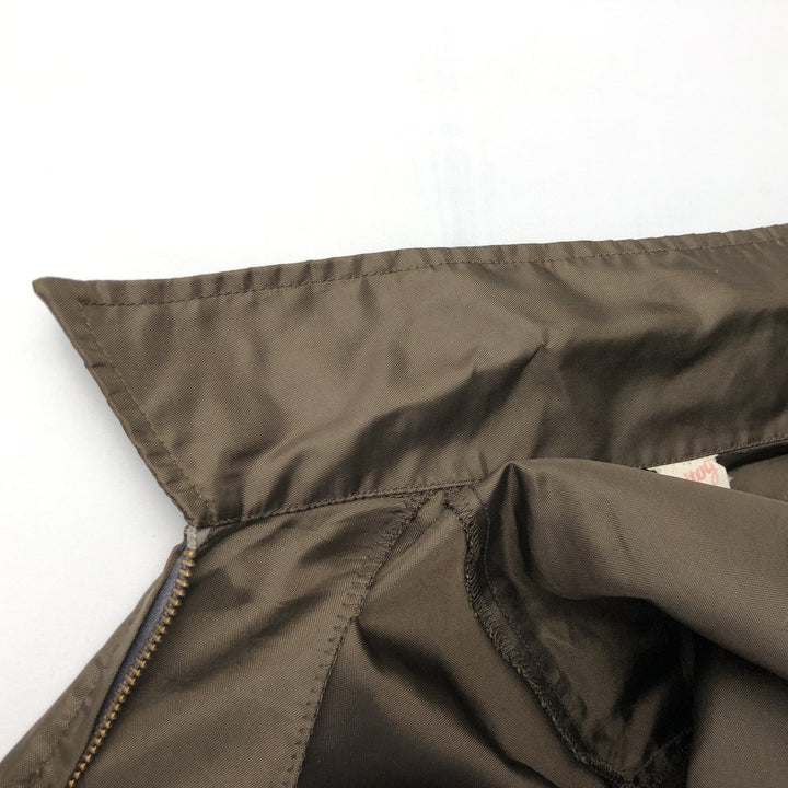 ~90'S Unitog Nylon Jacket, Men's Size L (approx.), Vintage Nylon brown type Vintage Second Hand
