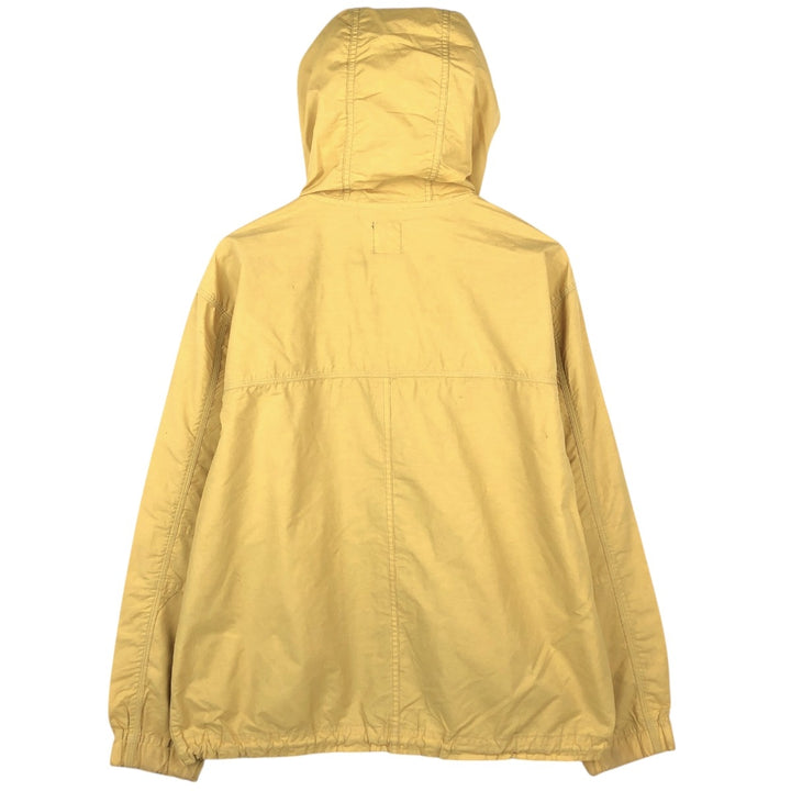 90'S GAP Vintage Windbreaker, Men's Size Medium cotton yellow type Vintage Second Hand