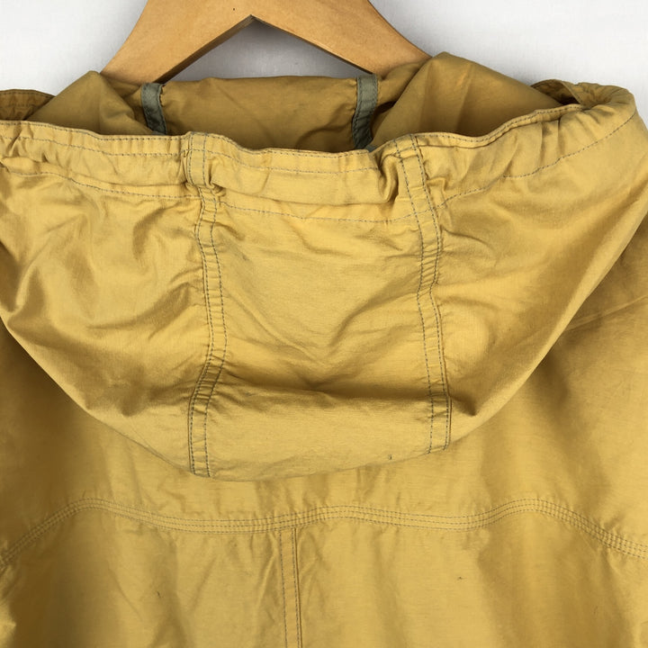 90'S GAP Vintage Windbreaker, Men's Size Medium cotton yellow type Vintage Second Hand