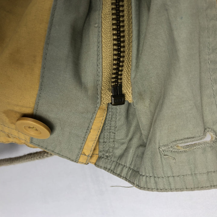 90'S GAP Vintage Windbreaker, Men's Size Medium cotton yellow type Vintage Second Hand