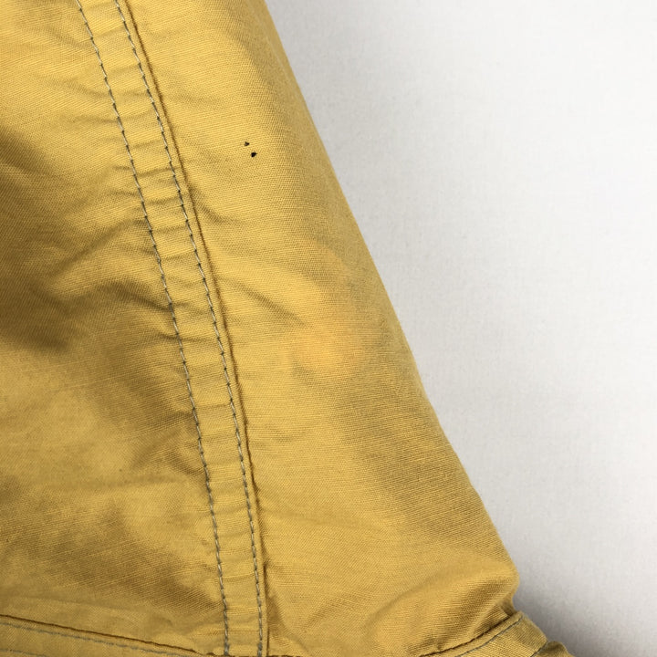 90'S GAP Vintage Windbreaker, Men's Size Medium cotton yellow type Vintage Second Hand
