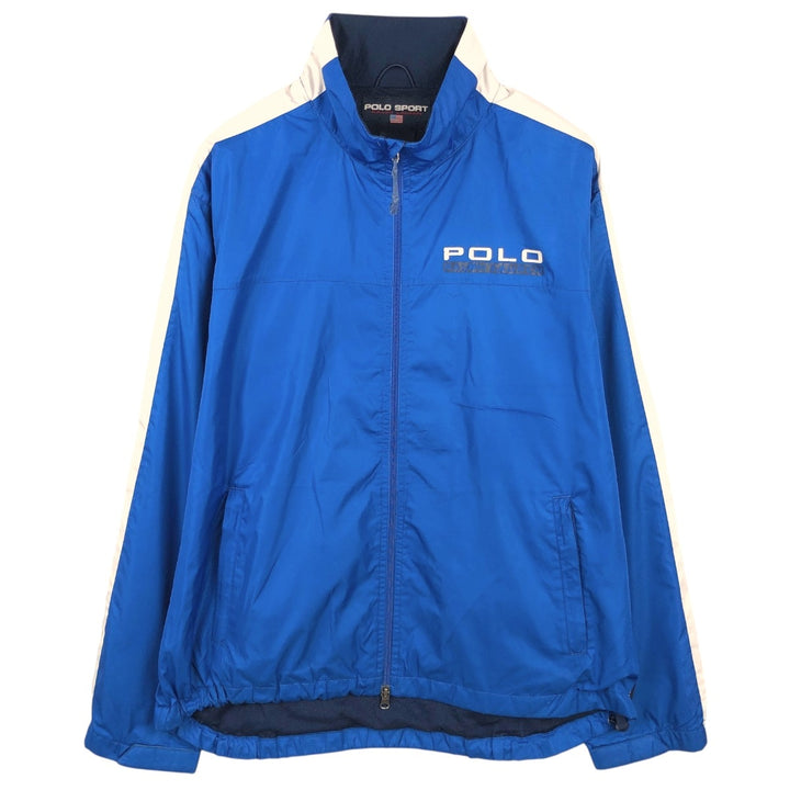 1990'S Ralph Lauren POLO SPORT Windbreaker, Men's Size XL (approx.), Vintage polyester blue type Vintage Second Hand
