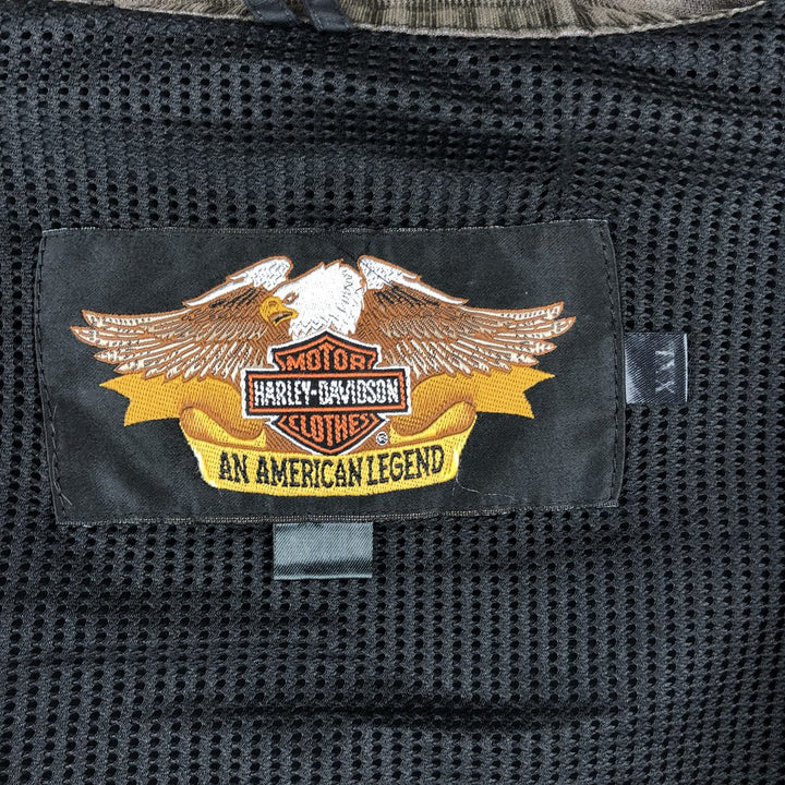 Harley-Davidson Nylon Jacket, Men's Size XXL (equivalent) Nylon black type Vintage Second Hand