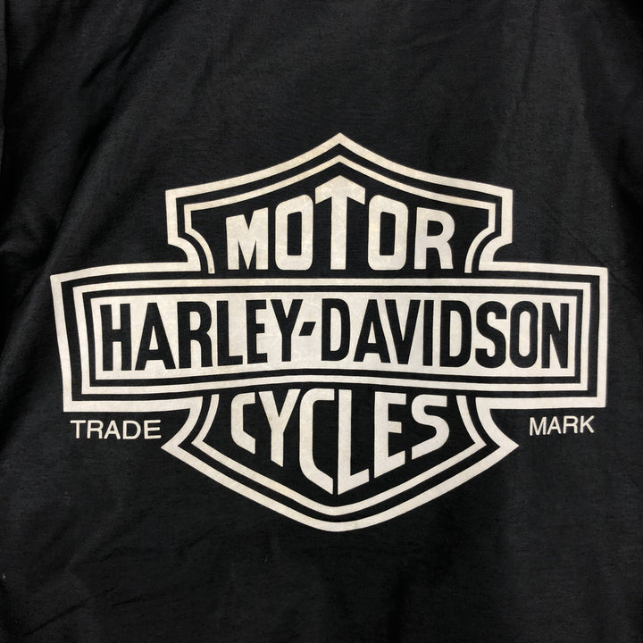Harley-Davidson Nylon Jacket, Men's Size XXL (equivalent) Nylon black type Vintage Second Hand