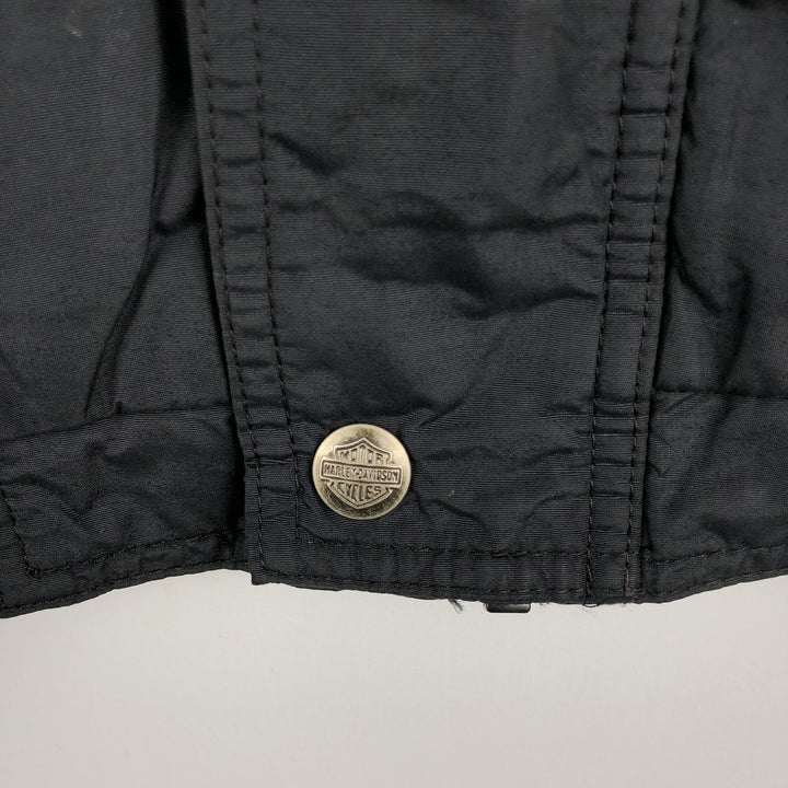 Harley-Davidson Nylon Jacket, Men's Size XXL (equivalent) Nylon black type Vintage Second Hand