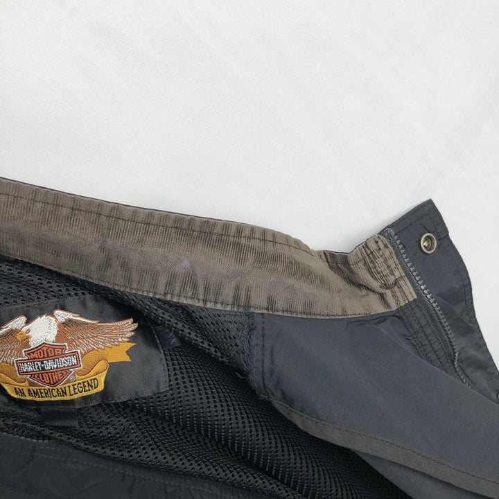 Harley-Davidson Nylon Jacket, Men's Size XXL (equivalent) Nylon black type Vintage Second Hand
